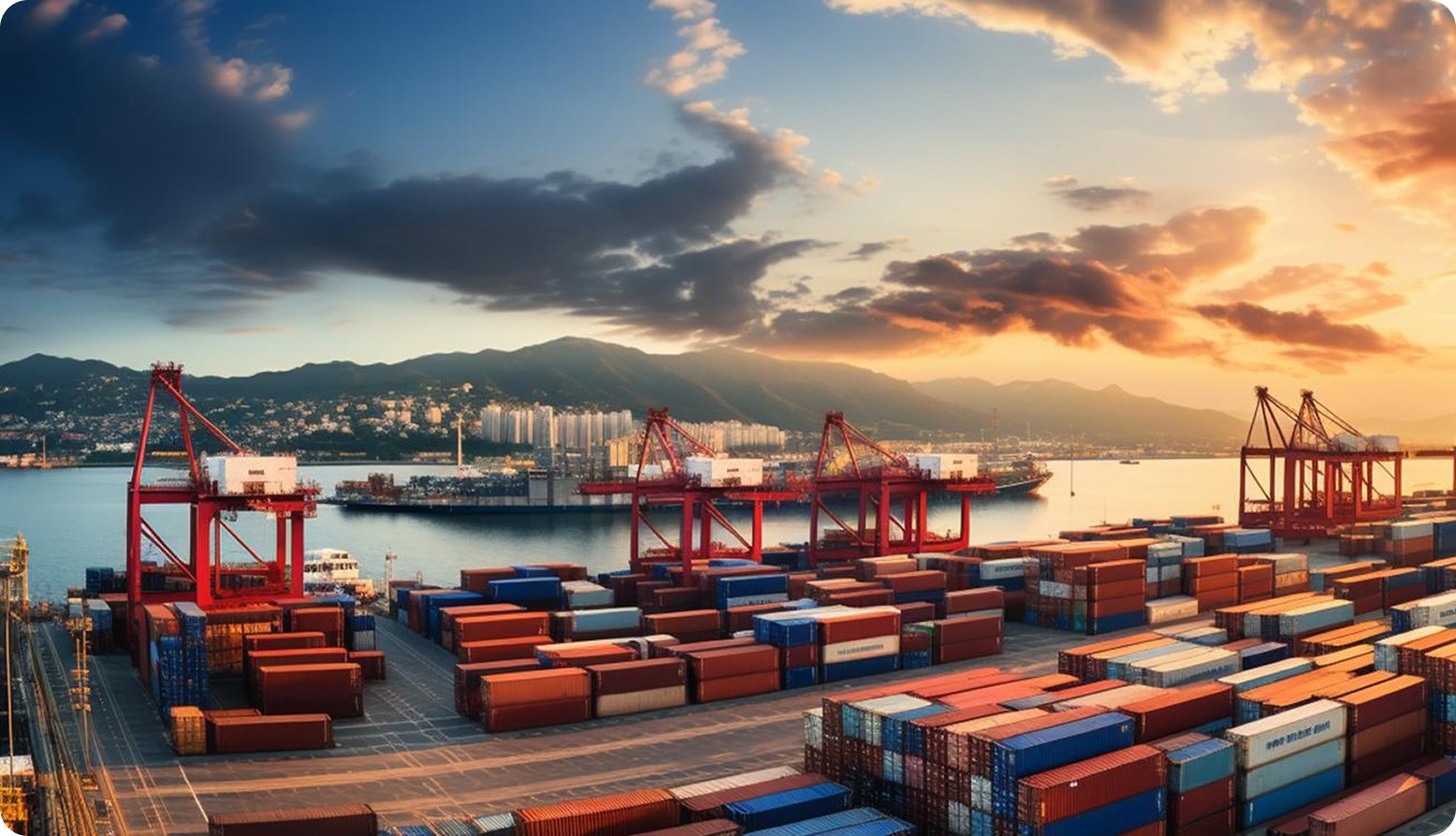 Shipping containers and logistics network